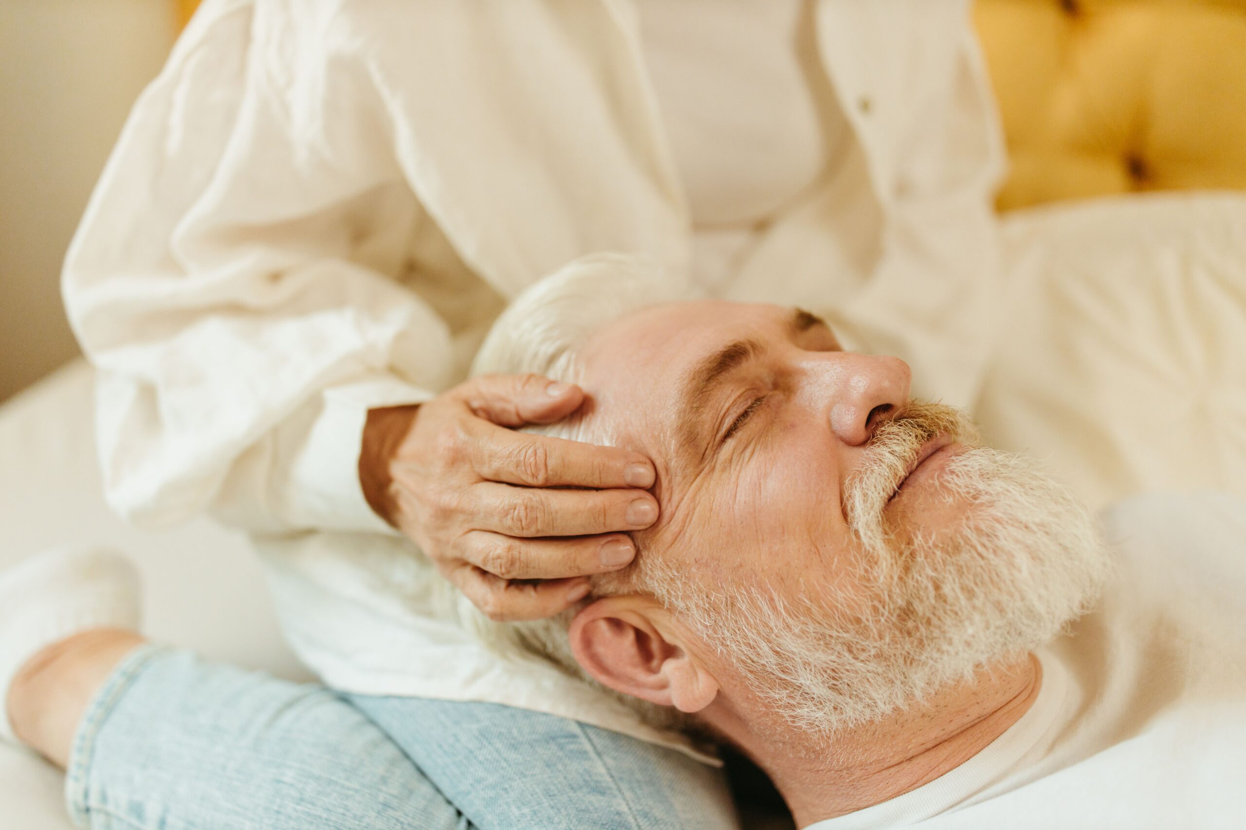 Older adult discussing brain health and dementia risk factors with a healthcare professional.